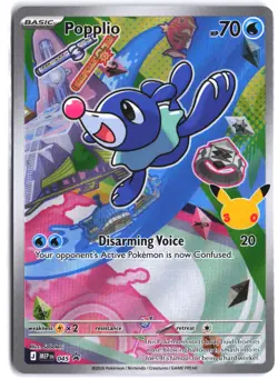 Popplio - 045 045 Holo Promo ME: Mega Evolution Promo Pokemon - Image 1