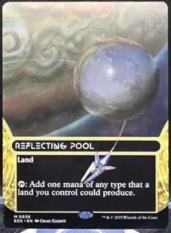 Reflecting Pool #36 Edge of Eternities Regular Borderless Mythic - Image 1