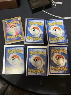 Pokemon TCG 6-Card Holo Full Art Lot Sylveon GX Leafeon GX Palkia ENG - Image 3