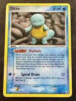 Ditto (Squirtle) 64/113 EX Delta Species 2005 Pokemon - Image 1
