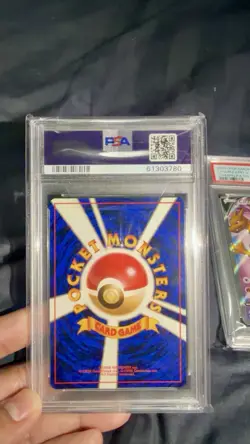 Pokemon 1997 Japanese Jungle Snorlax Holo Rare #143 PSA 8 Graded Card - Image 2