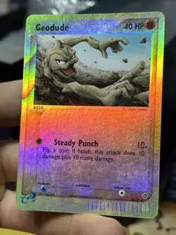 Geodude 56/97 EX Dragon 2003 Reverse Holo e-Series Pokemon Card TCG - Image 4