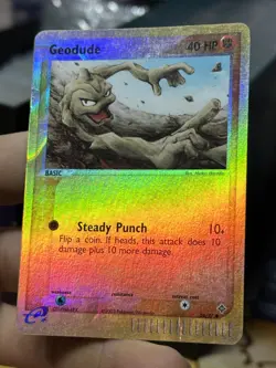 Geodude 56/97 EX Dragon 2003 Reverse Holo e-Series Pokemon Card TCG - Image 5