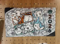 Pokemon Center Excel EUIC 2026 London Exclusive KANTO Play Mat - Image 1