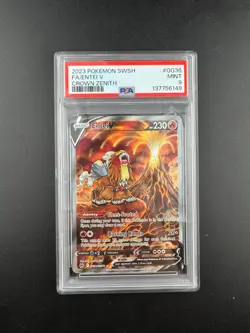 Entei V Full Art GG36/GG70 Graded PSA 9 NM-MT SWSH Crown Zenith Pokemon TCG - Image 1