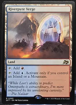 Riverpyre Verge #260 Aetherdrift Regular Rare - Image 1