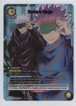 2023 Union Arena TCG - Jujutsu Kaisen UE03BT R Star Satoru Gojo #JJK-1-011 - Image 1
