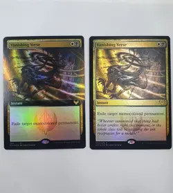 MTG Vanishing Verse : Strixhaven (SET of 2CARDS) 1 Foil + 1Borderless Foil - Image 1