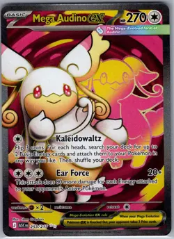 Mega Audino ex 253/217 ME: Ascended Heroes - Pokemon Card - NM - Image 1