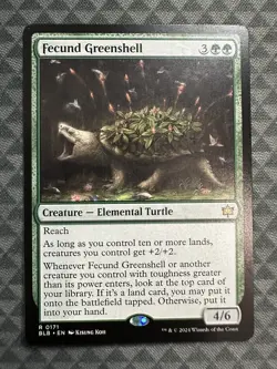 MTG Fecund Greenshell #0171 Rare Bloomburrow (BLB) - Image 2