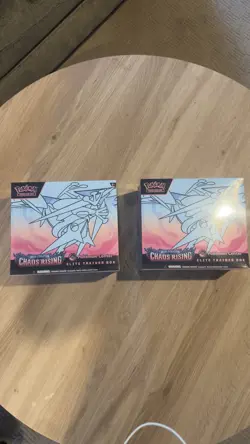 Pokemon TCG: Chaos Rising Pokemon Center Elite Trainer Box x 2 - Image 1
