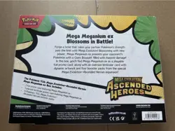 Pokemon TCG Mega Evolution Ascended Heroes Mega Meganium ex Box English - Image 2