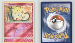 TOGEPI 136/214 COMMON UNBROKEN BONDS POKEMON REVERSE HOLO NEAR MINT - Image 1