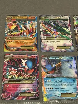Pokemon EX / Mega EX cards, 13 cards, Binder Sleeve-WHOLE LOT FOR $75 - Image 2