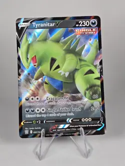 Pokemon Tyranitar V 97/163 Ultra Rare Battle Styles NM - Image 1