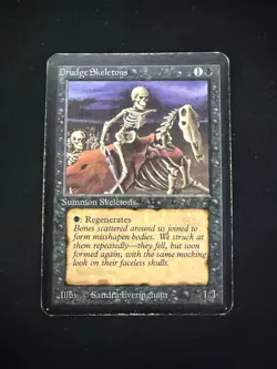 Magic The Gathering: Alpha Drudge Skeletons MTG Alpha - Image 1