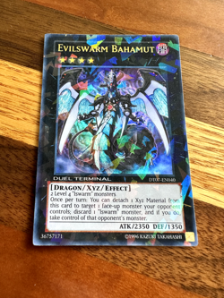 Evilswarm Bahamut DT07-EN040 Duel Terminal Ultra Parallel Rare LP + BONUS - Image 1