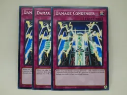 3x Damage Condenser - SDBE-EN036 - Common - Unlimited Edition - Lightly Played - Image 1