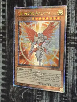 ARCHLORD KRISTYA - Quarter Century Secret Rare QCR NM Near Mint 1st VASM-EN048 - Image 2