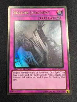 Yu-Gi-Oh! Solemn Judgment (LP) GLD5-EN045 Gold Series: Haunted Mine - Image 1