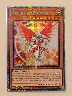 ARCHLORD KRISTYA - Quarter Century Secret Rare QCR NM Near Mint 1st VASM-EN048 - Image 1