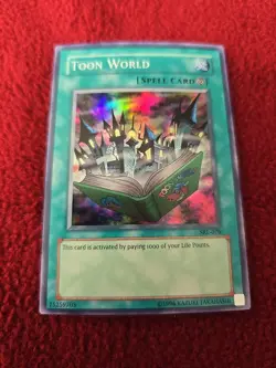 Toon World - SRL-076 - Super Rare - YuGiOh Mint - Image 1