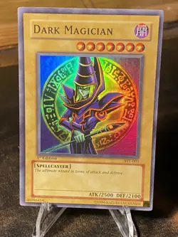 Yugioh Dark Magician SYE-001 1st Ed Foil Rare, NM/LP - Image 1