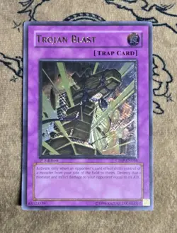 Yugioh Trojan Blast CDIP-EN056 1st Edition Ultimate Rare VLP - Image 1