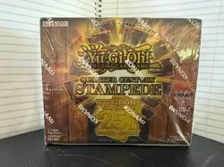 Yu-Gi-Oh! Quarter Century Stampede Booster Box SEALED First Edition 24 Packs - Image 1