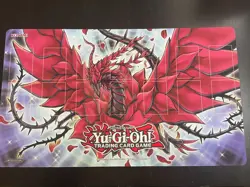 Black Rose Dragon Playmat - Yugioh Remote Duel Extravaganza Exclusive 2021 - Image 1
