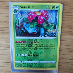 VENUSAUR 003/078 POKEMON CARD (POKEMON GO SET) REVERSE HOLO - Image 1