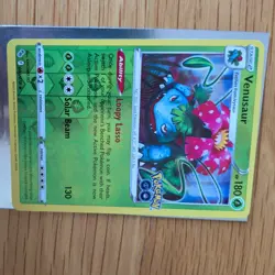 VENUSAUR 003/078 POKEMON CARD (POKEMON GO SET) REVERSE HOLO - Image 3
