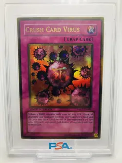 Yu-Gi-Oh Crush Card Virus Gold Series 2008 GLD1-EN038 Limited Edition PSA 10 - Image 2