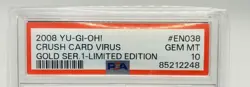 Yu-Gi-Oh Crush Card Virus Gold Series 2008 GLD1-EN038 Limited Edition PSA 10 - Image 3
