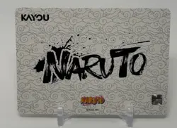 Kayou Naruto Jin Chapter Series 3 MR Sasuke Uchiha #NRSA03-MR-008L4 NM Card - Image 2