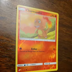 Charmander 12/181 Common Team Up Pokemon Reverse Holo Near Mint - Image 3