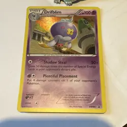 Pokemon TCG Drifblim Black White BW64 Holo Promo Promo Swirl - Image 2