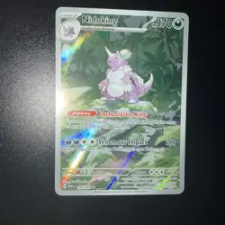 Nidoking Illustration Rare 174/165 SV Pokemon 151 2023 English-LP - Image 1