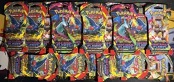 POKEMON TCG: PHANTASMAL FLAMES SLEEVED BOOSTER PACKS SEALED (15 Packs) - Image 1