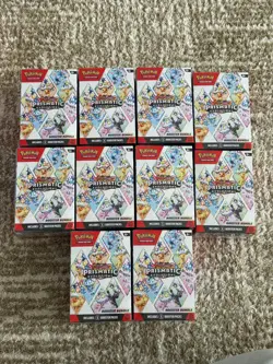 Pokemon TCG: Prismatic Evolutions Booster Bundle Display Case Unsealed - Image 3