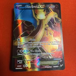 The Pokemon Company Pokemon TCG Charizard EX 100/106 Flashfire Full Art Holo UR - Image 3
