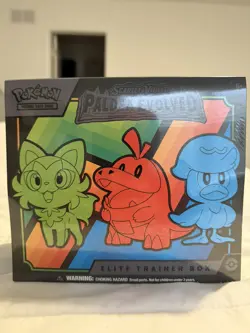 Paldea Evolved ETB - Sealed - Pokemon Elite Trainer Box - Image 1
