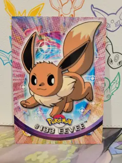 Pokemon Topps Set Eevee Vaporeon Jolteon Flareon Espeon Umbreon - Image 2