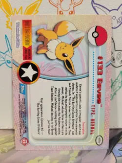 Pokemon Topps Set Eevee Vaporeon Jolteon Flareon Espeon Umbreon - Image 3