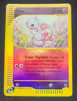 Pokemon Mew Reverse 55/165 Expedition e-series Holo - English Eng - Image 1