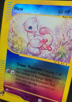 Pokemon Mew Reverse 55/165 Expedition e-series Holo - English Eng - Image 3