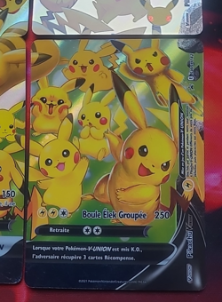 Pokemon Pikachu V Union SWSH139-142 25 ans Celebrations - Francais Fr - Image 4