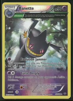 Banette 32/108 Rare Roaring Skies Pokemon Reverse Holo Lightly Played - Image 1