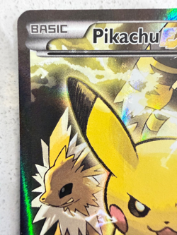 Pokemon Pikachu EX XY124 Full Art Holo Black Star Promo 2016 - Image 2