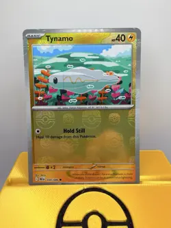 Pokemon TCG: Tynamo 030/086 Masterball Reverse Holo -Scarlet & Violet Black Bolt - Image 1